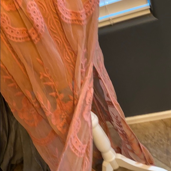 Honey Punch maxi romper blush dusty pink - Picture 4 of 10